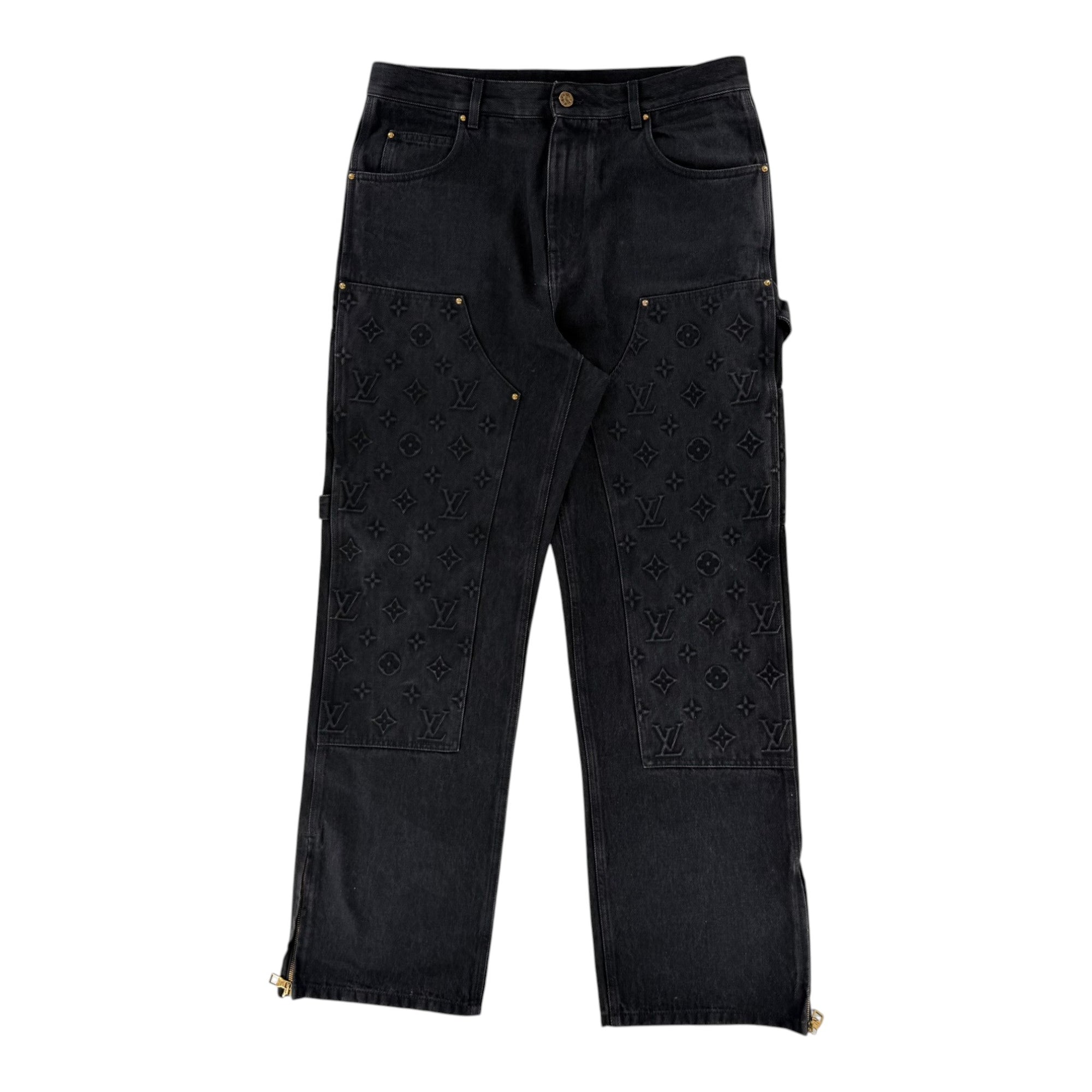 Louis Vuitton Monogram Carpenter Pants Washed Monogram