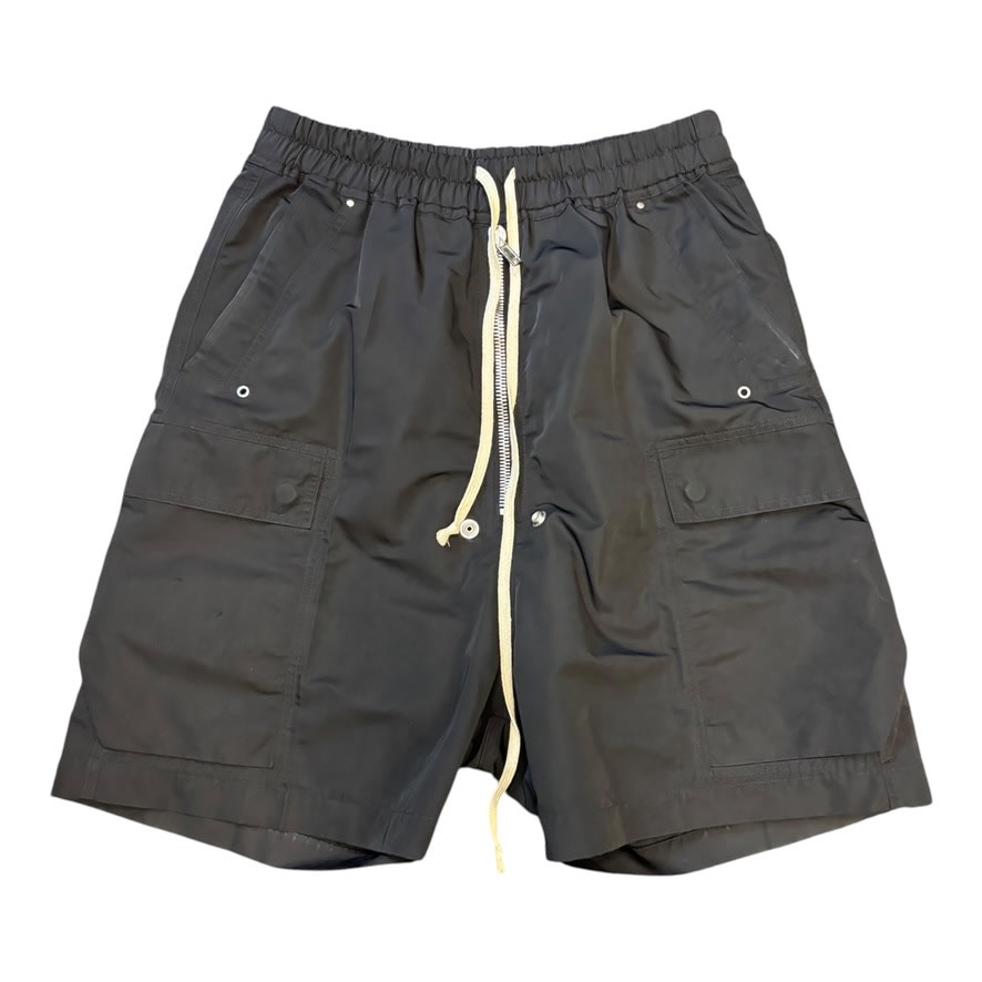 Rick Owens Nylon Cargobela Shorts Black