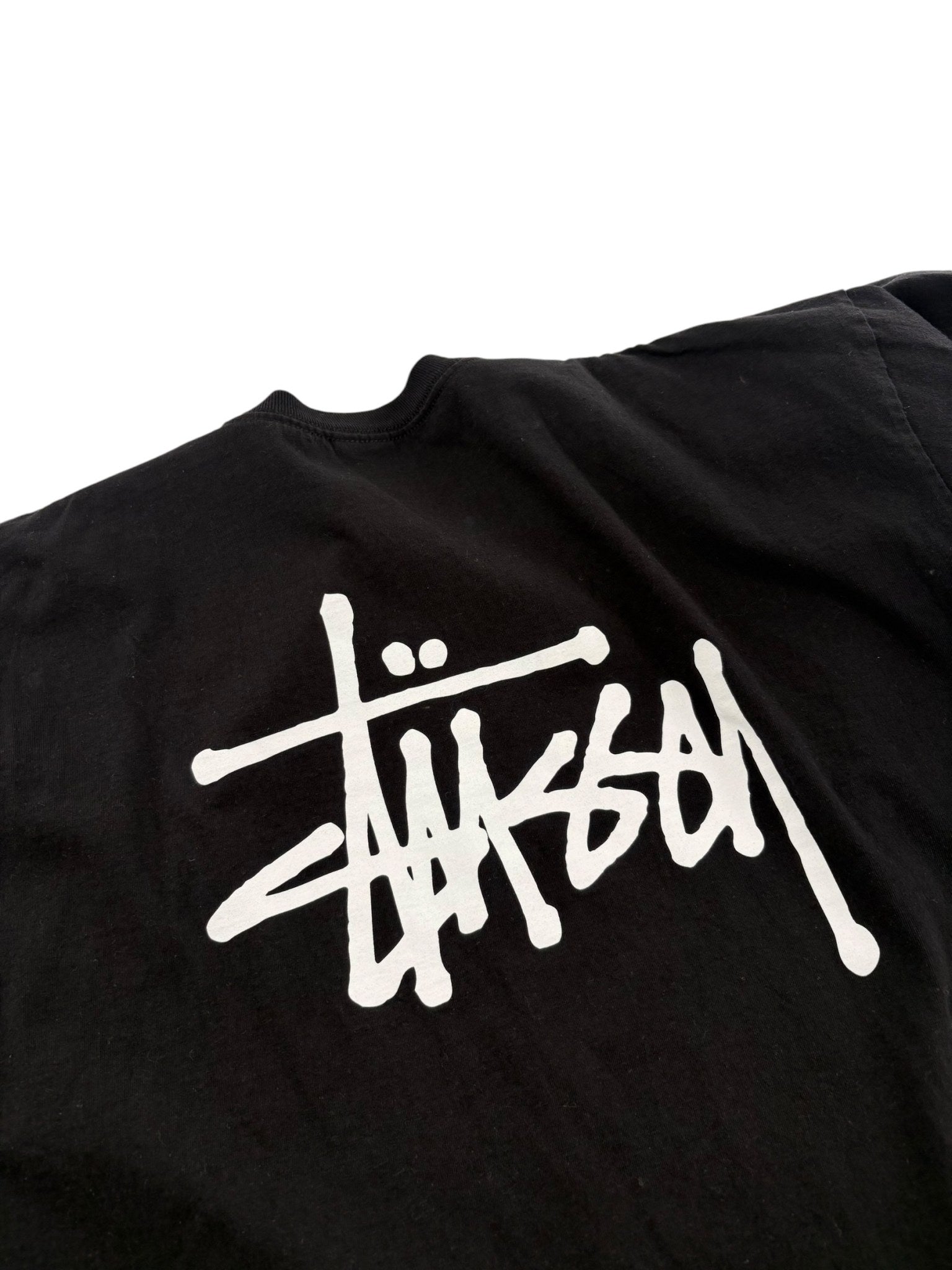 Stussy Logo Longsleeve Black