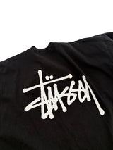 Stussy Logo Longsleeve Black