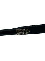 Chrome Hearts Jenna Tail Yea Glasses Black Silver Eyewear