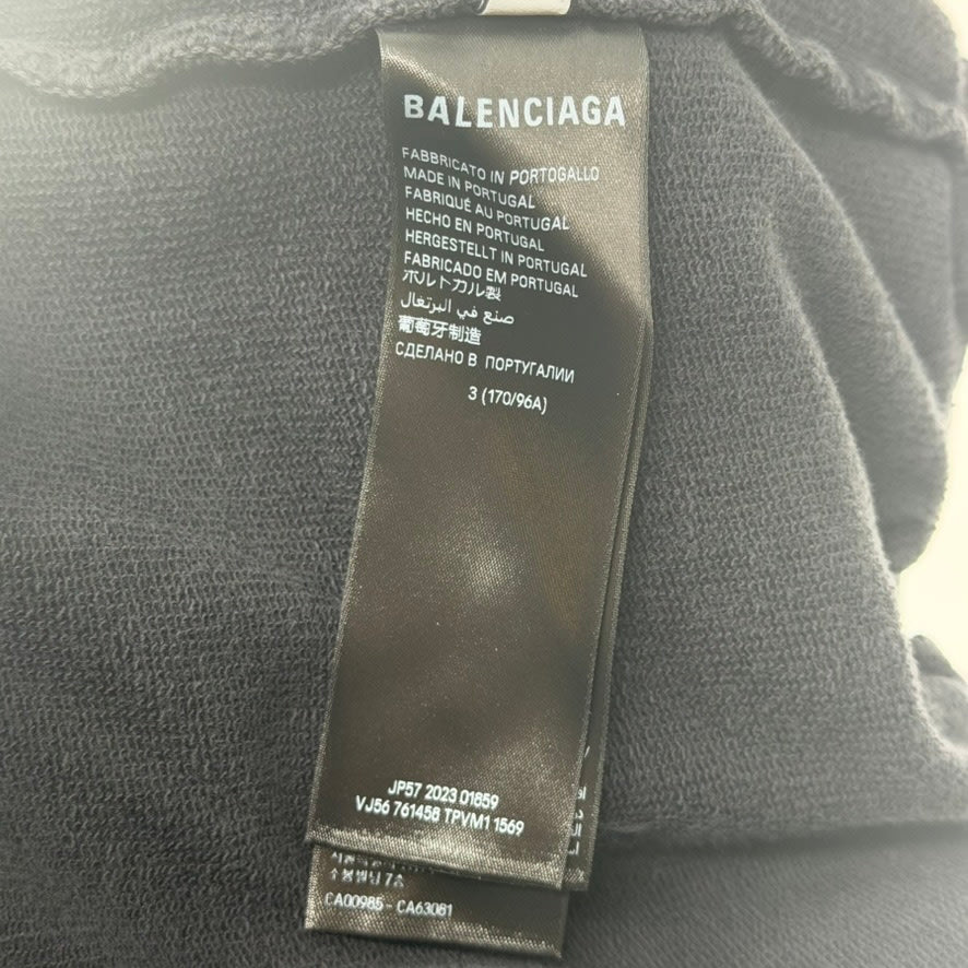 Balenciaga Tropical Paris Logo Hoodie