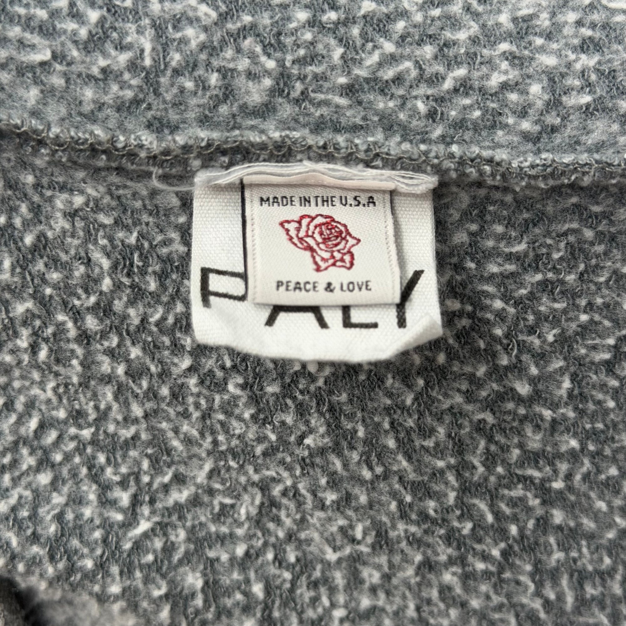 Paly Carrying The Message Sweatshort Vintage Black