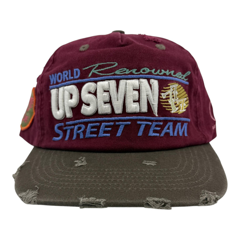Upseven Hat Burgundy