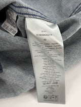 Dior x Kaws Button Up Denim Shirt Navy