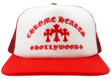 Chrome Hearts King Taco Trucker Hat Red White