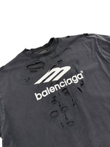 Balenciaga Double Layered Longsleeve Tee Black