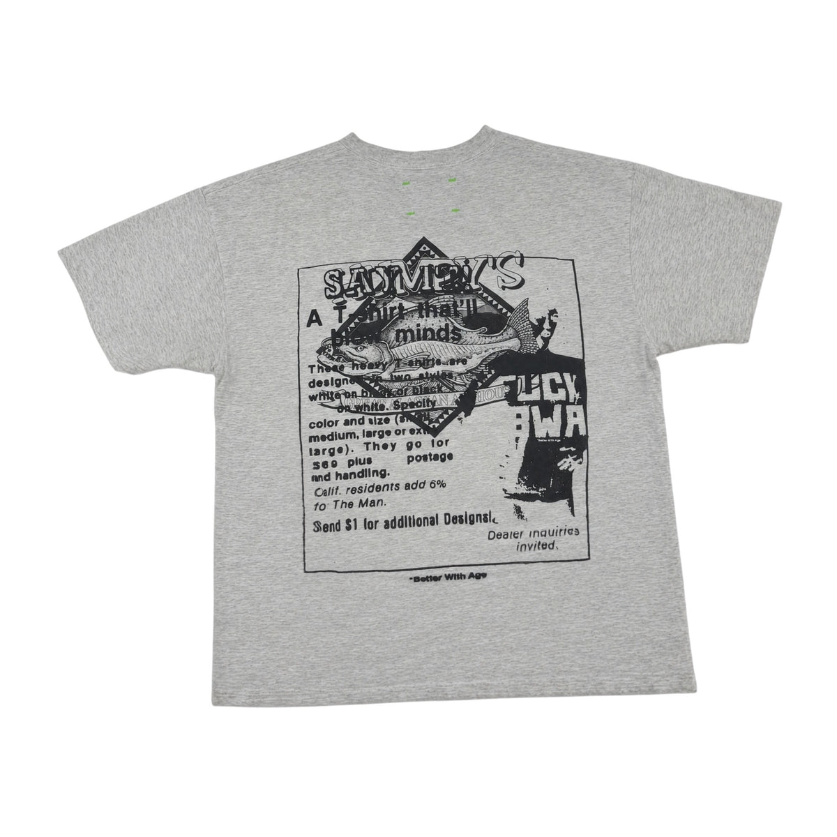 Better With Age 'Fuck BWA' Shirt Grey