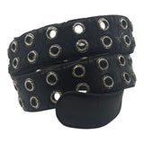 Chrome Hearts Studded Circle Belt Black