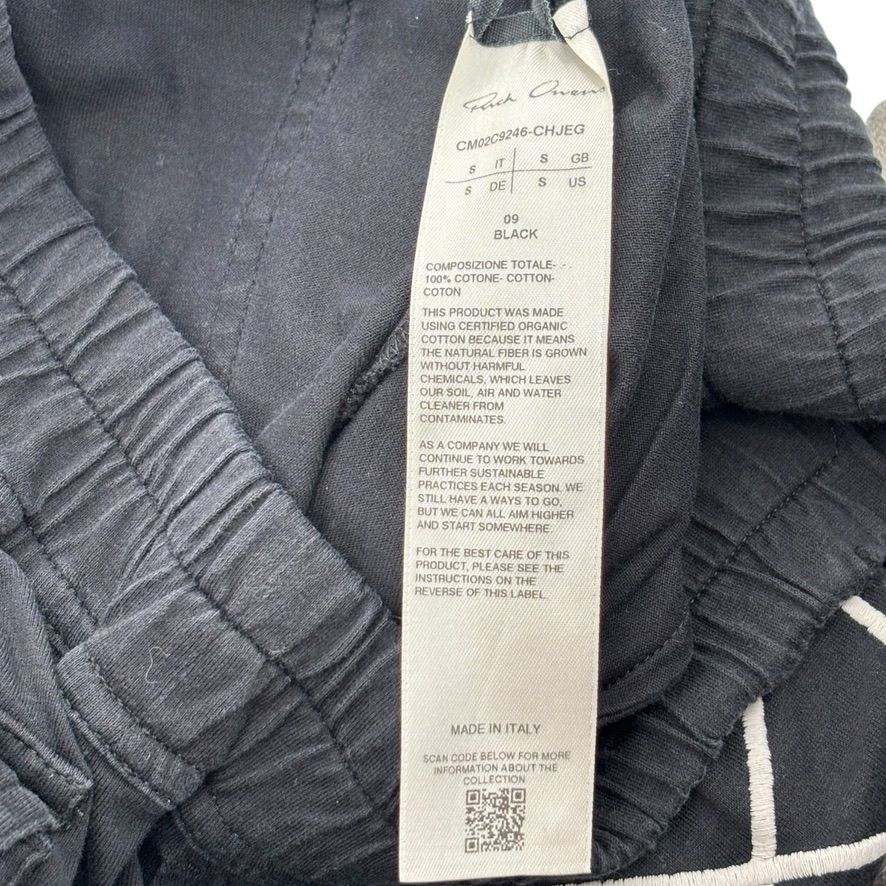 Rick Owens x Champion Sweatpants Black