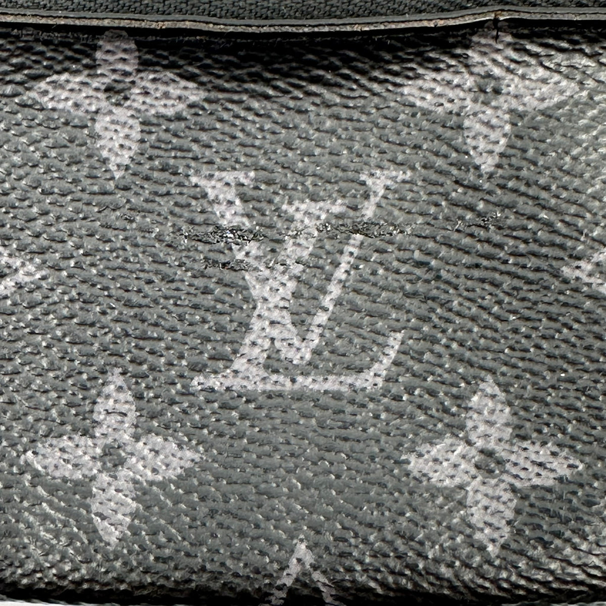 Louis Vuitton Key Pouch Monogram Eclipse Reverse