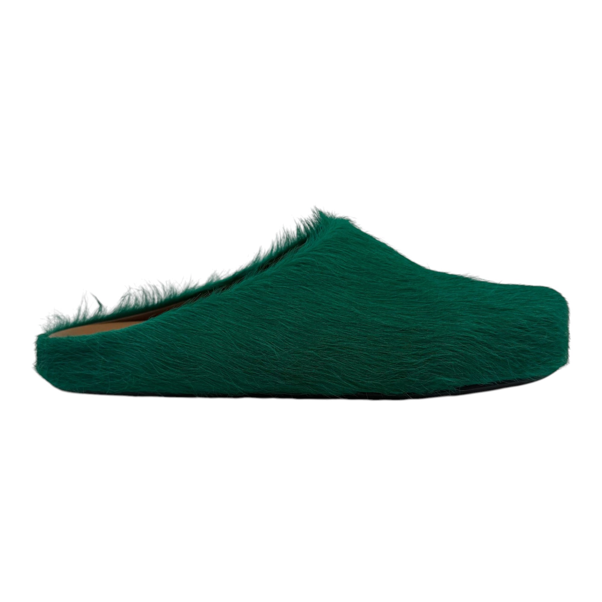 Marni Fussbett Sabot Clogs Forest Green