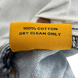 Galery Dept Acid Paint Washed Jeans Blue