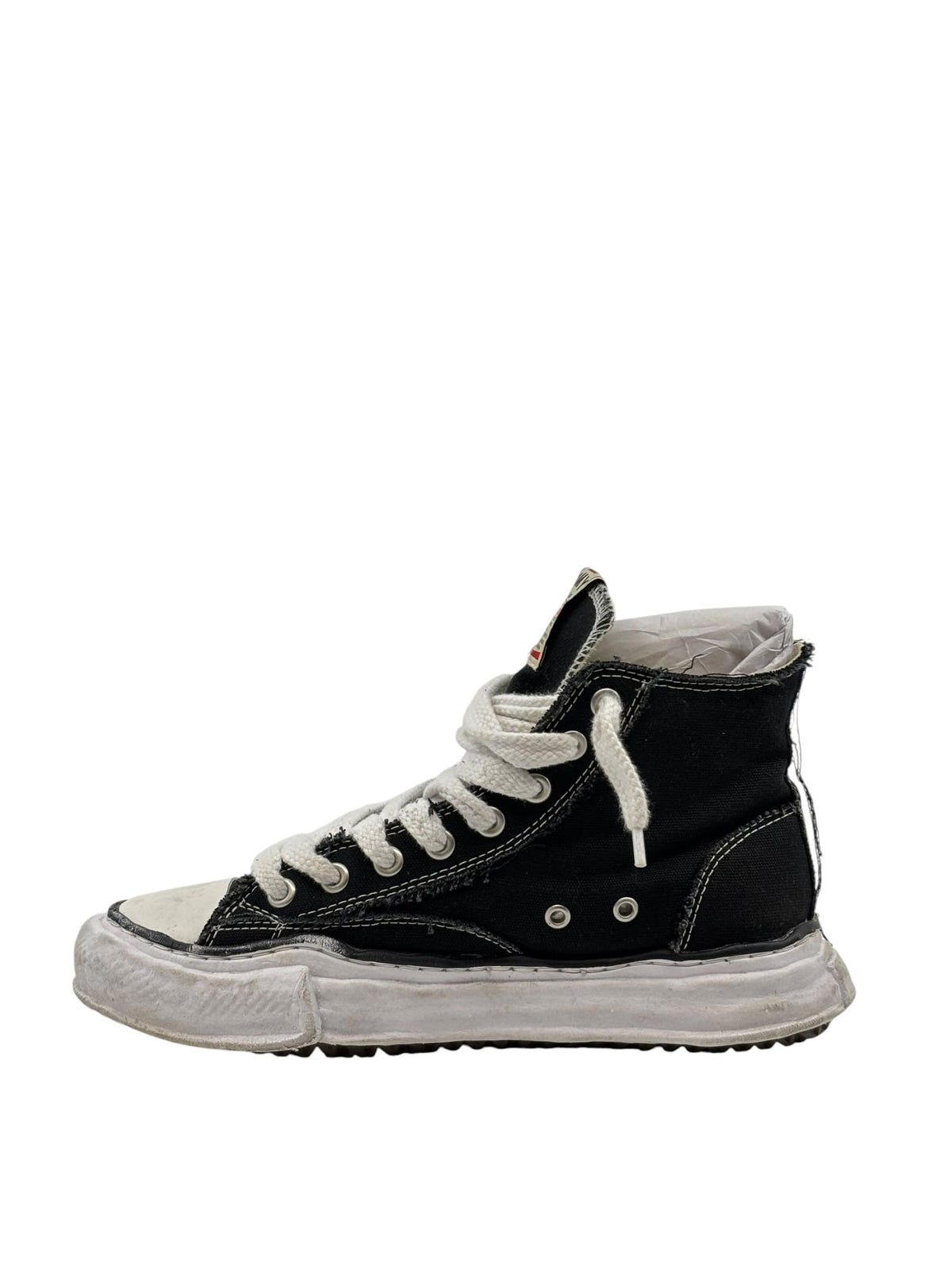 Maison Mihara High Top Sneaker Black