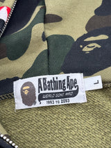 BAPE Shark Full Zip Hoodie Camo