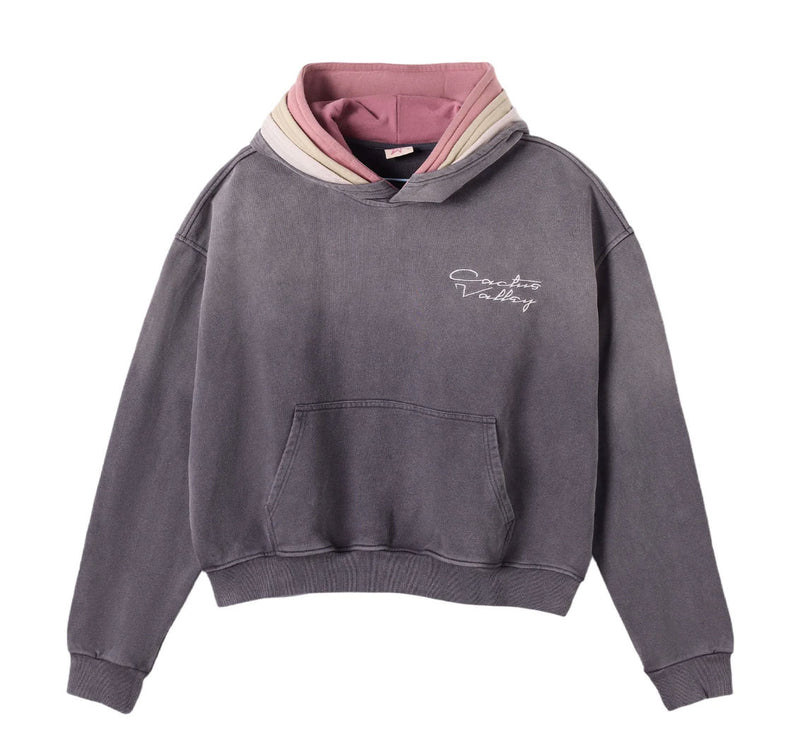 Cactus Valley Quad Hoodie Vintage Black