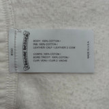 Chrome Hearts Leopard & White Leather Patch Sweatpants White