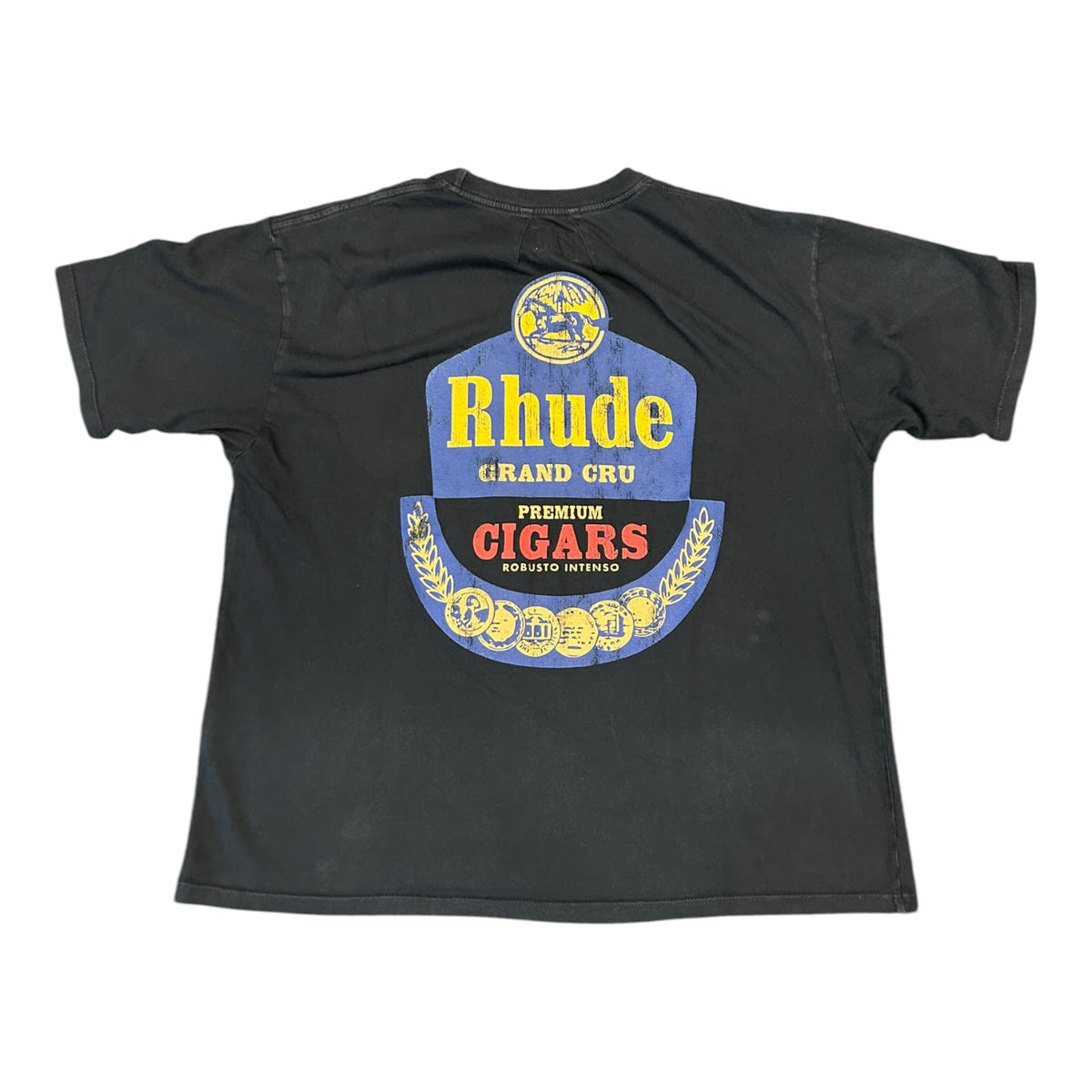 Rhude Grand Cru T-shirt Vintage Black