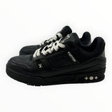 Louis Vuitton Trainer Black Embossed Monogram