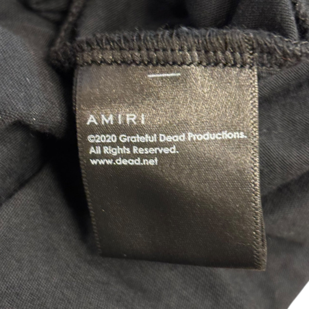 AMIRI Grateful Dead Skull Tee Black