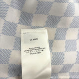 Louis Vuitton Damier Gradient Printed Silk Polo Shirt Multicolor