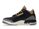 Jordan 3 Retro Black Cement Gold (Women's)