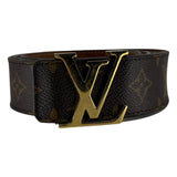 Louis Vuitton Monogram Belt Brown