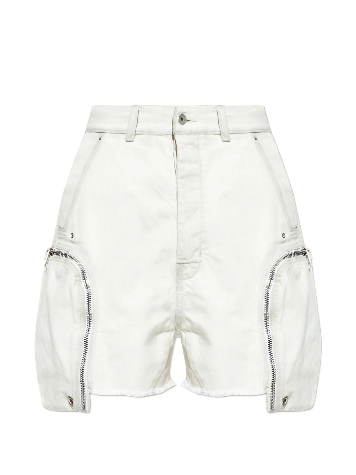 Rick Owens Bauhaus Shorts Milk Wash