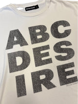 Bottega Desires ABC Tee White