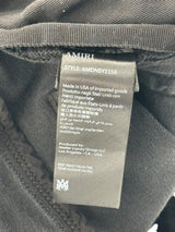 Amiri Multi Logo Patch Denim Black