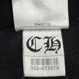 Chrome Hearts Plus Cross Allover Print Horseshoe Logo Hoodie Black