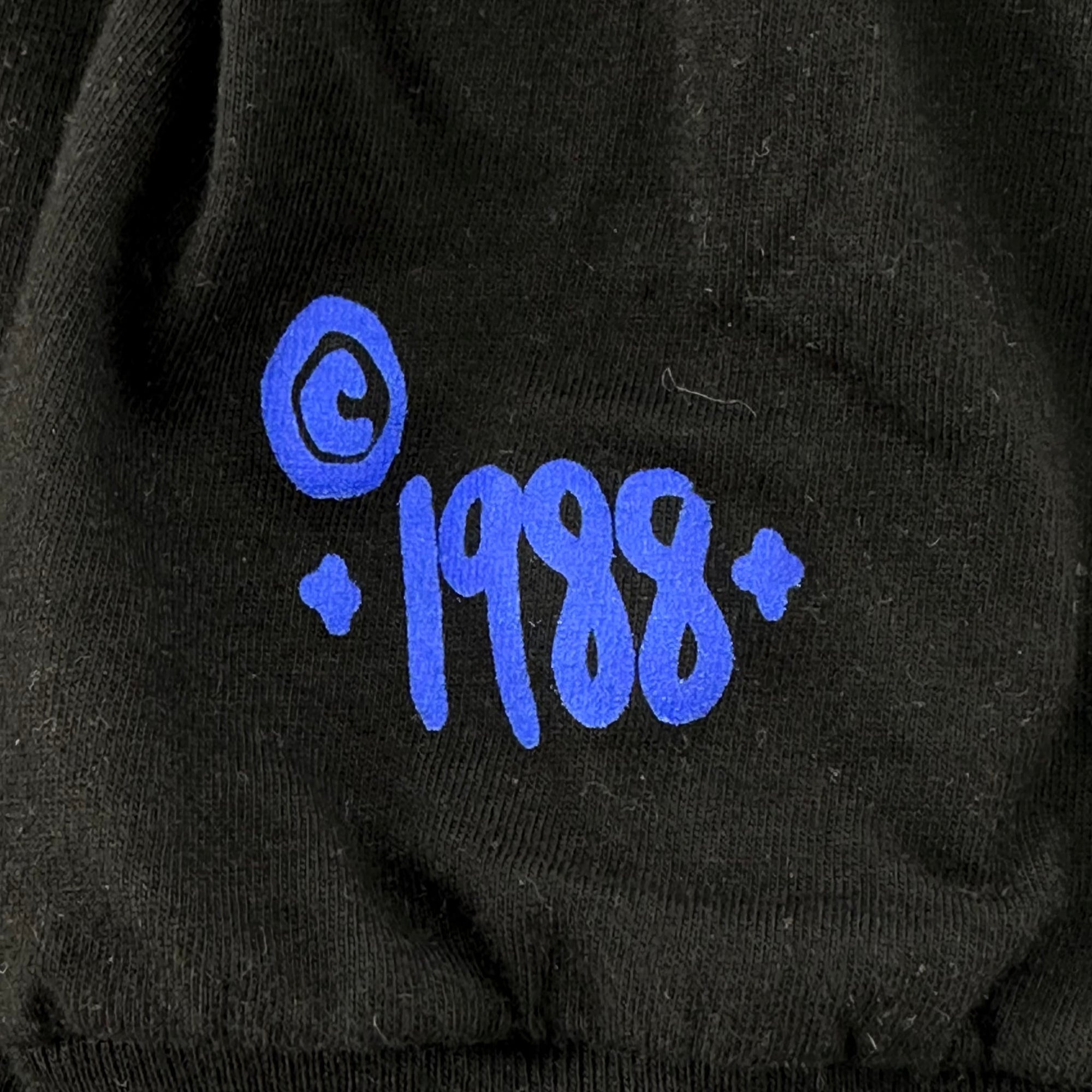 Chrome Hearts Neck Scroll Logo L/S Black Blue