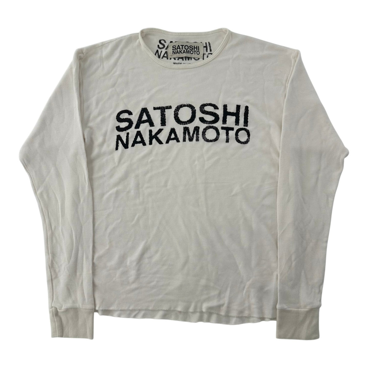 Satoshi Nakamoto Logo Thermal Cream