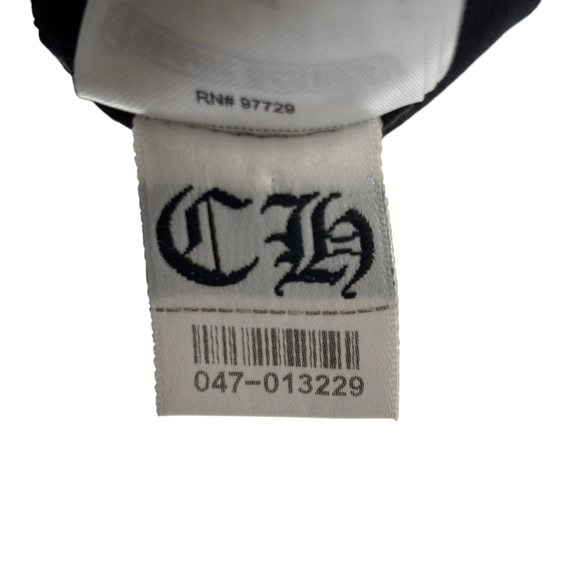 Chrome Hearts Scroll Logo T-Shirt Black