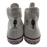 Chrome Hearts White All Star Converse