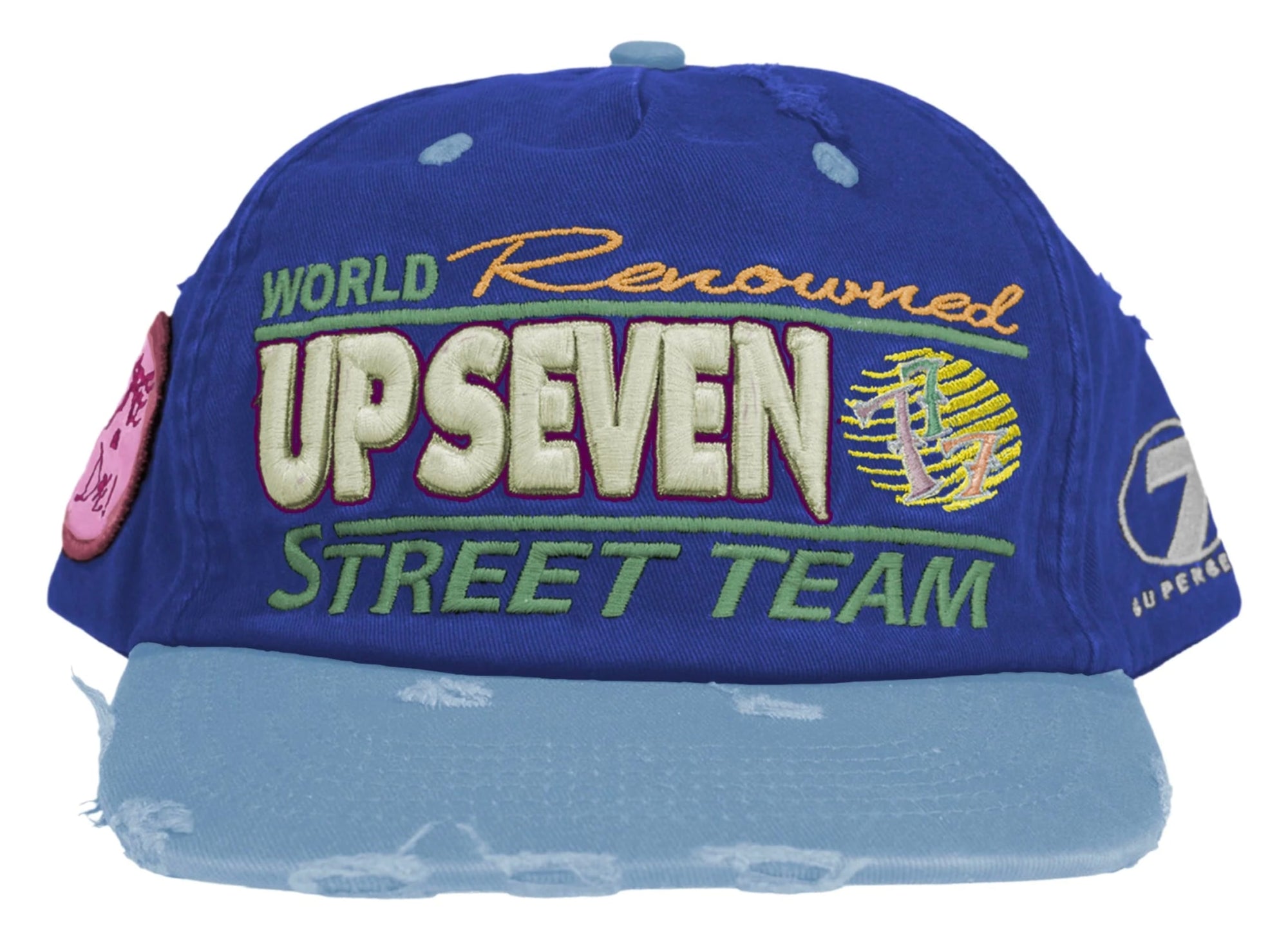 UpSeven Blue Strip Intl Street Team Hat Blue