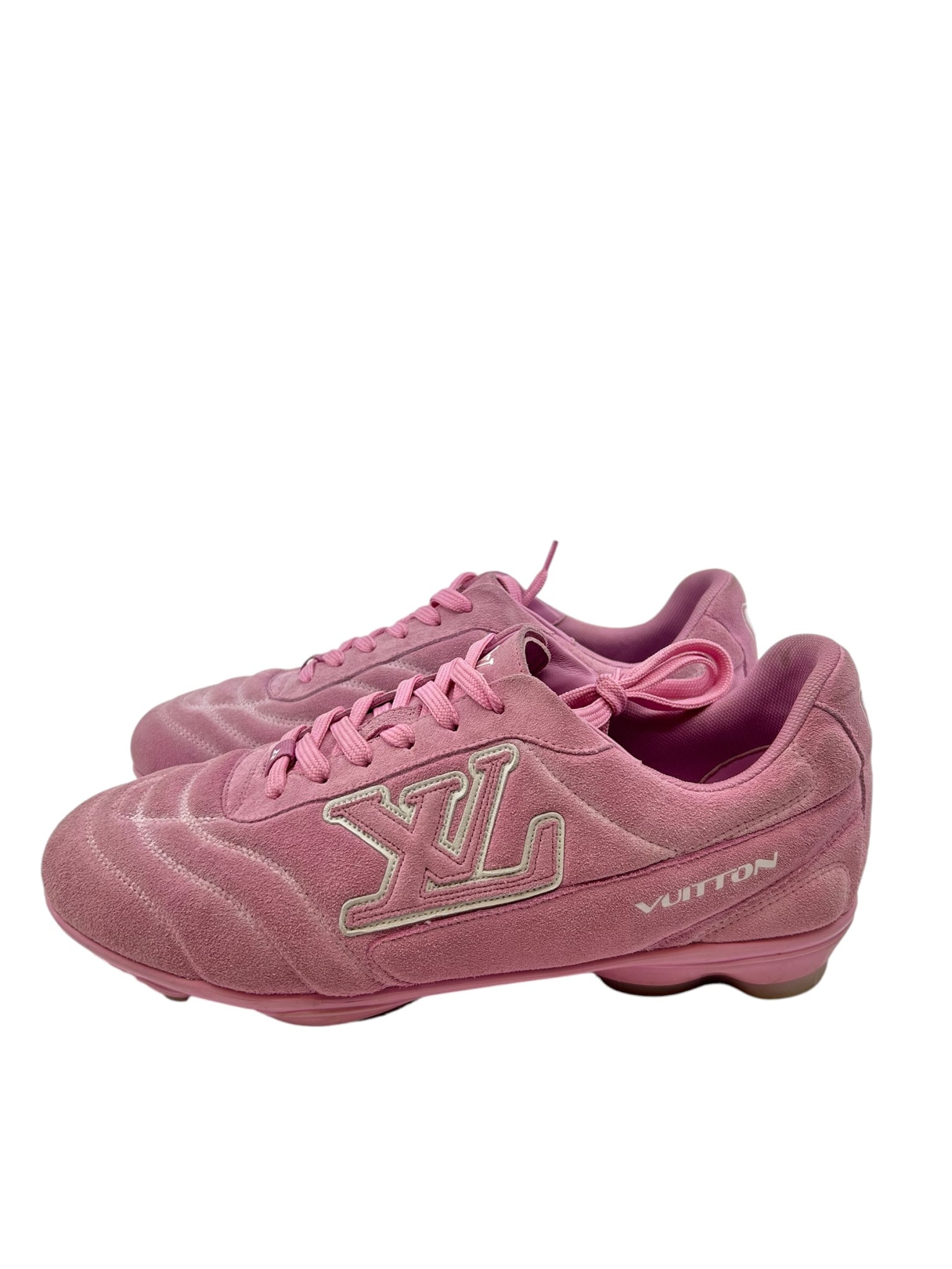 Louis Vuitton LV Footprint Soccer Pink Sneaker
