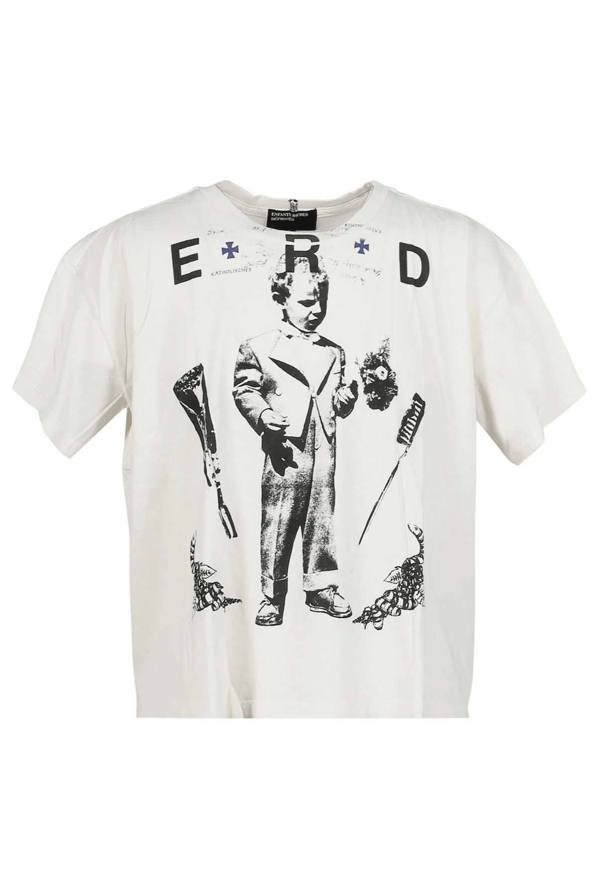 ERD Toothbrush Tee White