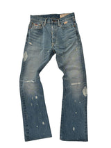 Kapital Distresed Flare Denim