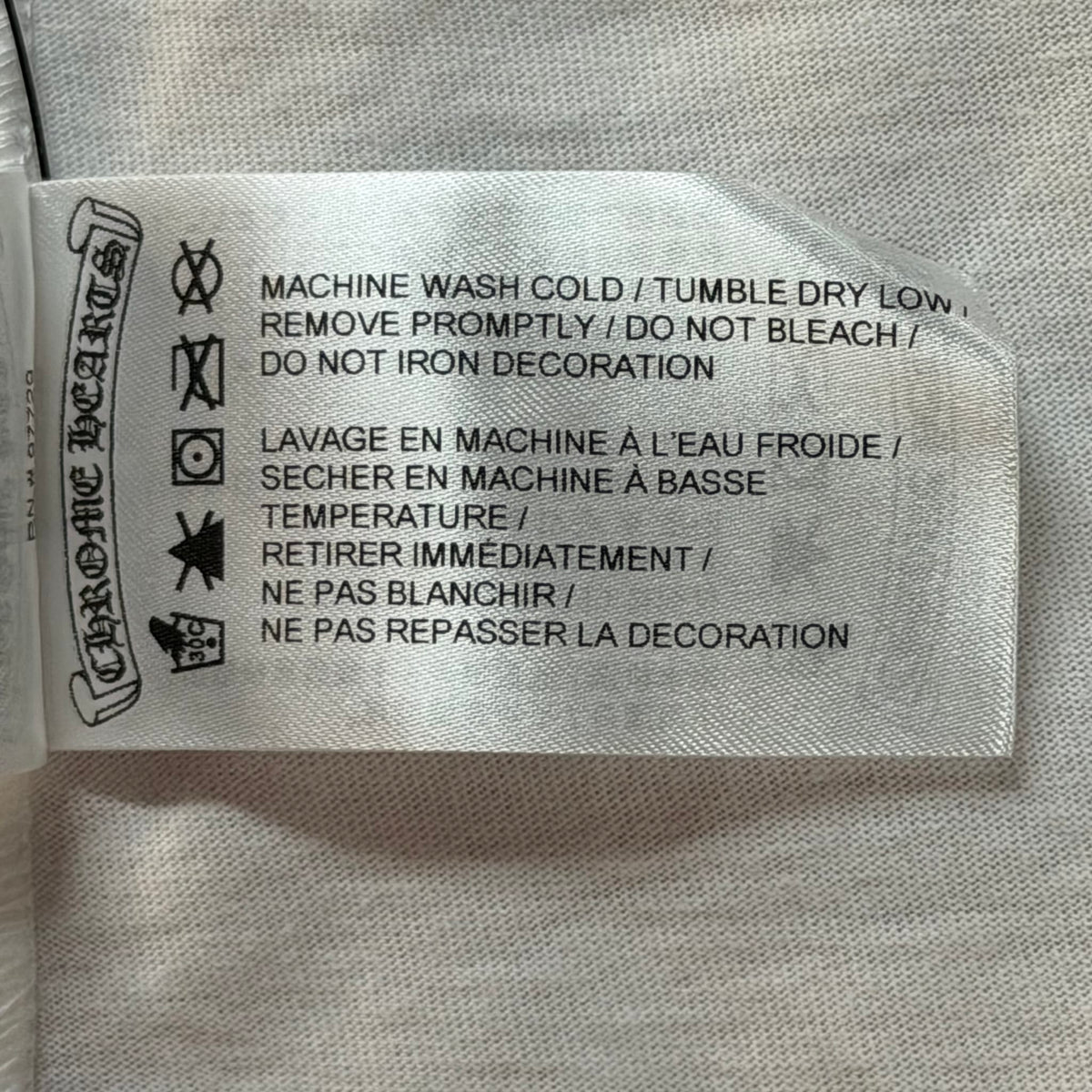 Chrome Hearts USA Long Sleeve White