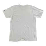Chrome Hearts Neck Letters Logo Tee White