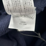 Chrome Hearts Logo Hoodie Navy