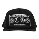 Chrome Hearts Honolulu Exclusive Trucker Hat Black