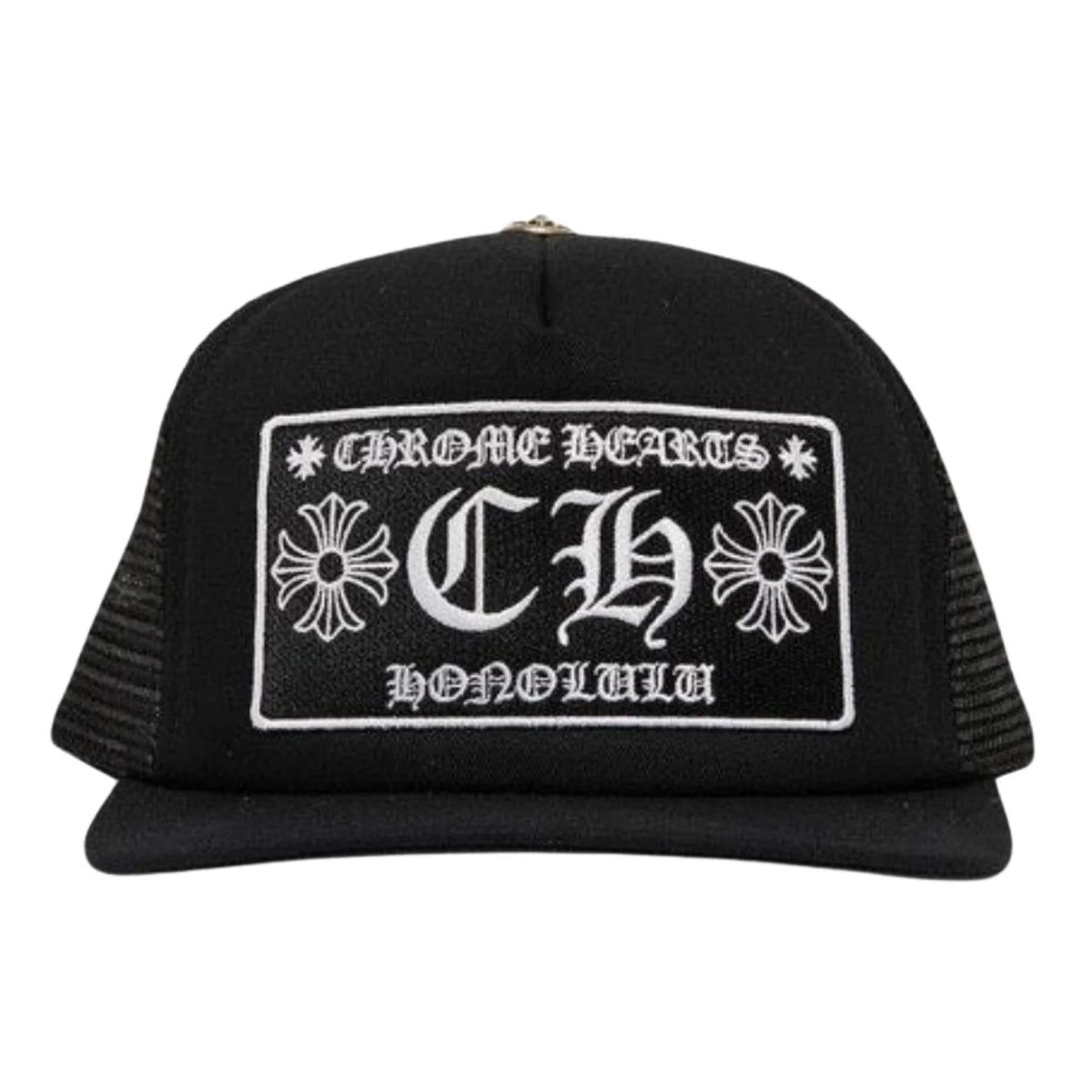 Chrome Hearts Honolulu Exclusive Trucker Hat Black
