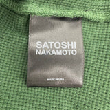 Satoshi Nakamoto Logo Studded Thermal Green