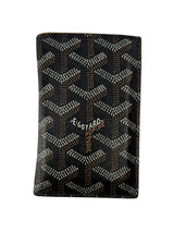 Goyard Vertical Bifold Wallet Black