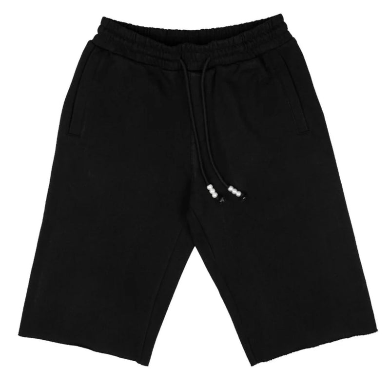Commons Pearled Sweatshort Vintage Black