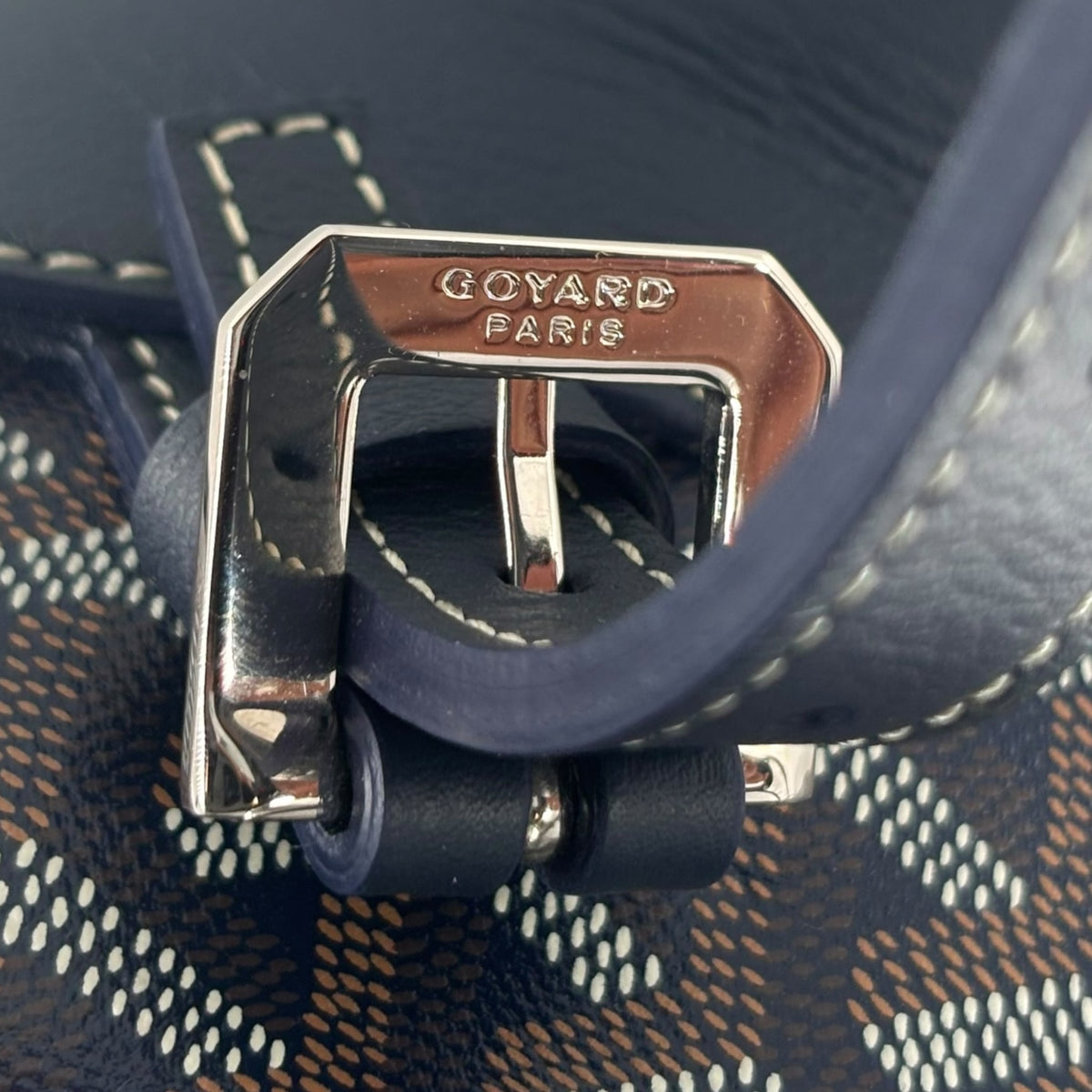 Goyard Cisalpin Backpack Navy Blue