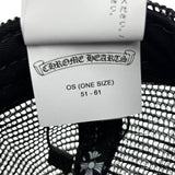 Chrome Hearts F*ck Leather Patch Trucker Hat Black/Pink