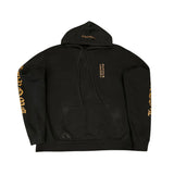 Chrome Hearts Vertical Logo FU Hood Hoodie Black/Brown
